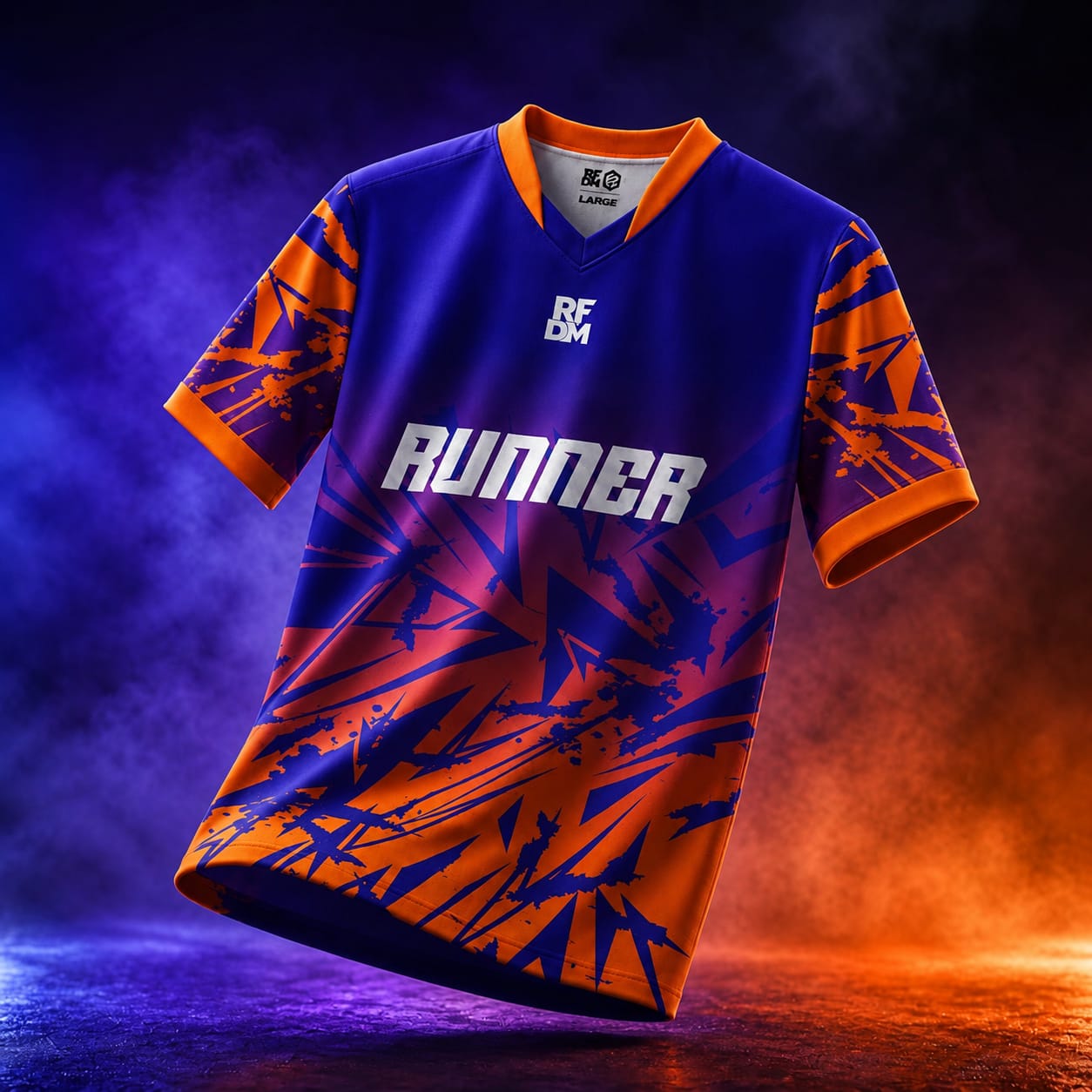Jersey printing custom full color ANTA Production